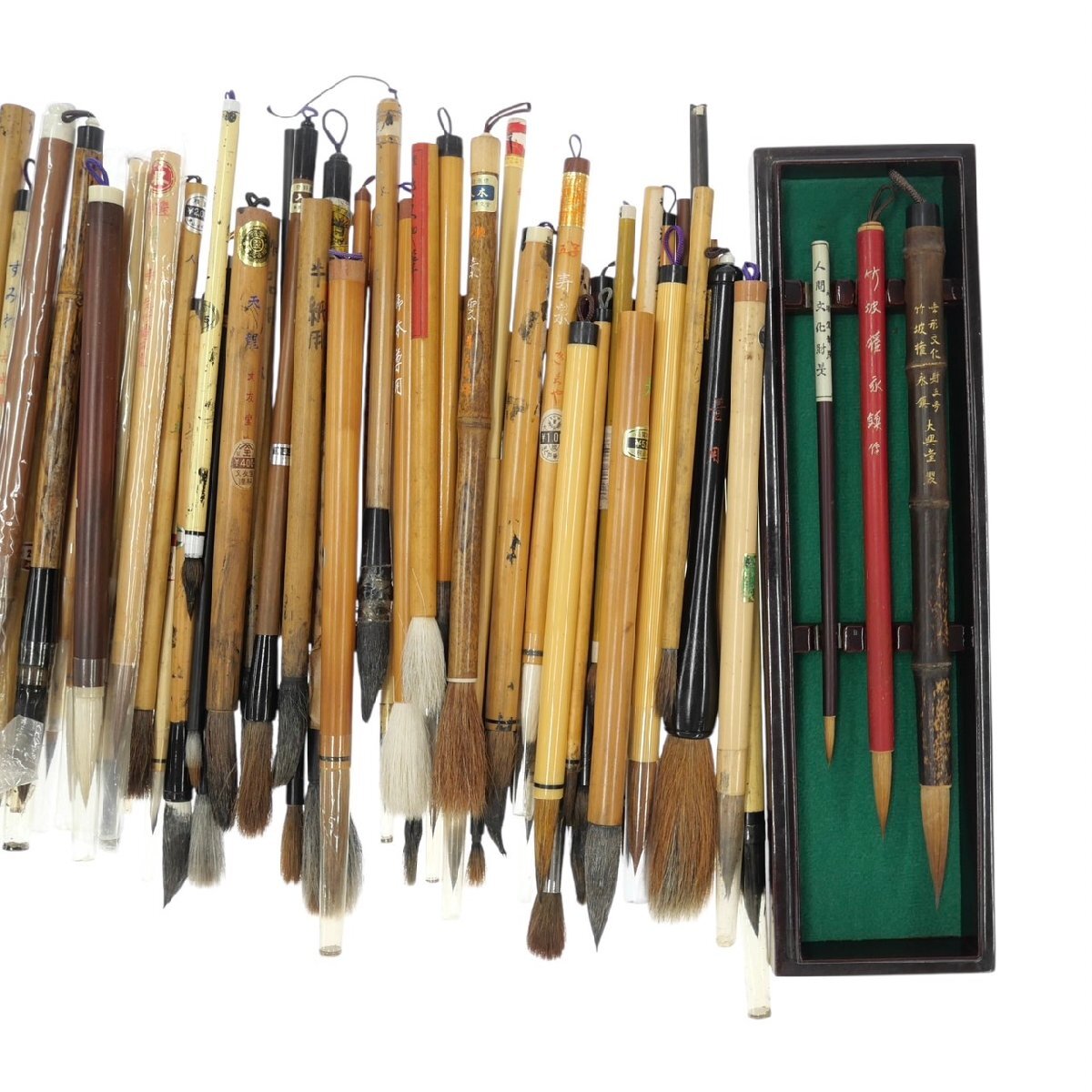 1円スタート 筆記具 まとめ179点セット 筆 書道具 書道 絵筆 筆記用具 伝統 アンティーク ヴィンテージ 骨董 日本 中国 古美術_画像4