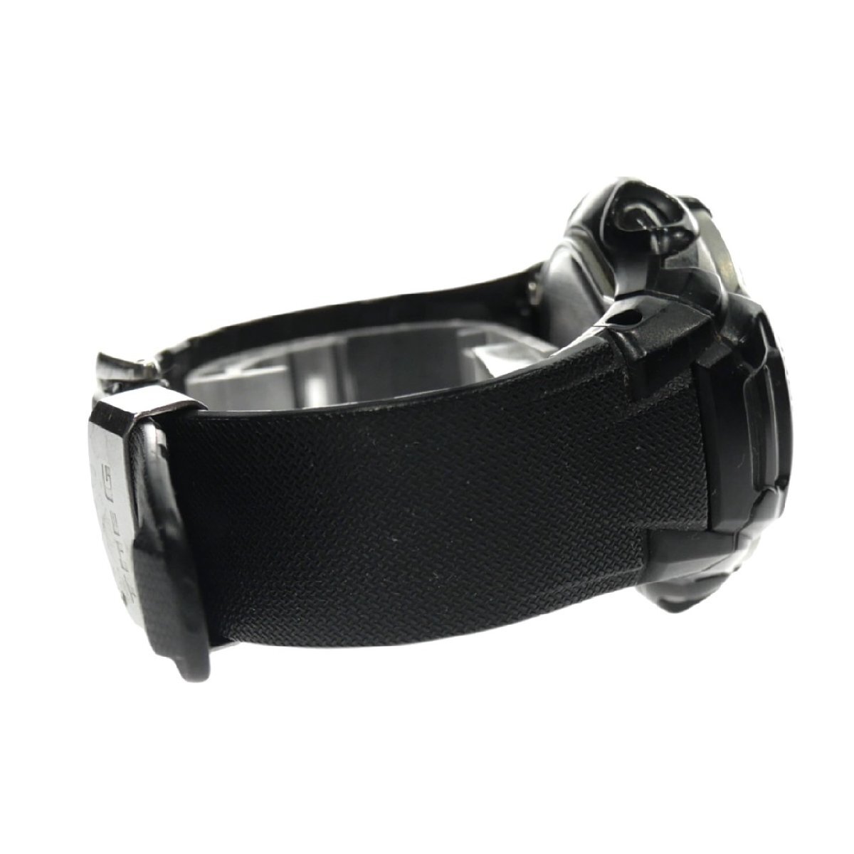 1円スタート 稼働品 CASIO カシオ G-SHOCK Gショック GW-500J The G タフソーラー ラウンド デジタル ブラック シルバー メンズ 腕時計_画像7