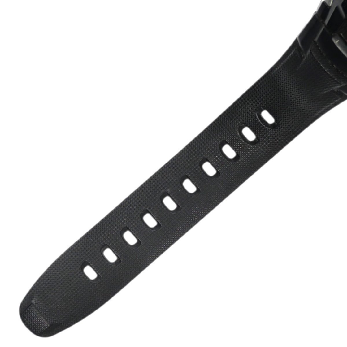 1円スタート 稼働品 CASIO カシオ G-SHOCK Gショック GW-500J The G タフソーラー ラウンド デジタル ブラック シルバー メンズ 腕時計_画像9