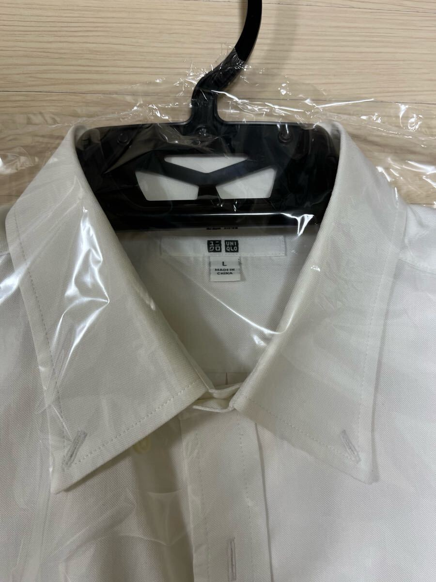 UNIQLO ユニクロ　白シャツ　半袖2枚　長袖2枚_画像6