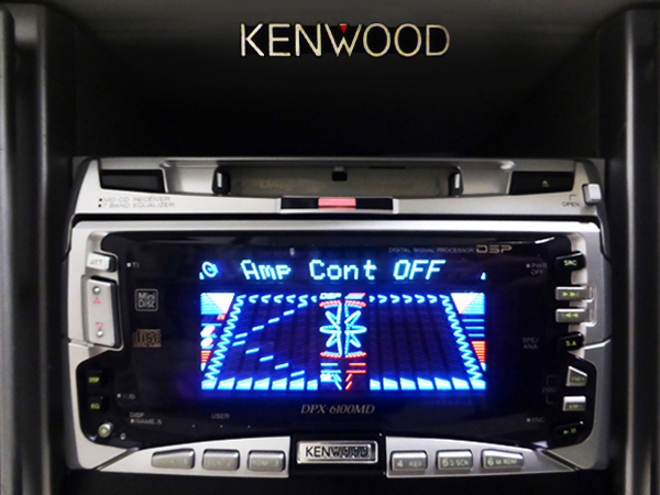 ＫＥＮＷＯＯＤ ＤＰＸ-6100ＭＤ ★スペアナ・ＤＳＰ・グライコ！★各機関メンテ済み！★ＡＵＸ再生・ＯＫ！ _画像2