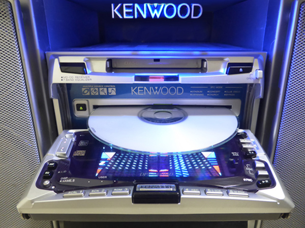 ＫＥＮＷＯＯＤ ＤＰＸ-6100ＭＤ ★スペアナ・ＤＳＰ・グライコ！★各機関メンテ済み！★ＡＵＸ再生・ＯＫ！ _画像6