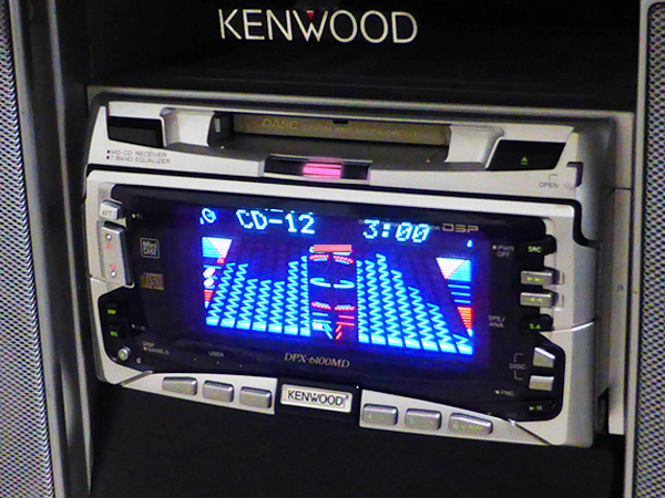 ＫＥＮＷＯＯＤ ＤＰＸ-6100ＭＤ ★スペアナ・ＤＳＰ・グライコ！★各機関メンテ済み！★ＡＵＸ再生・ＯＫ！ _画像7