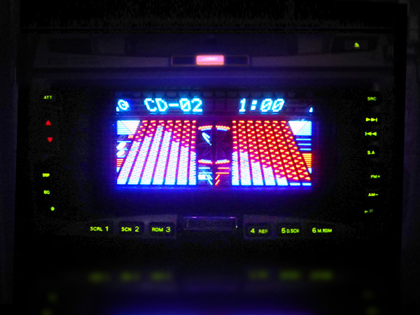 ＫＥＮＷＯＯＤ ＤＰＸ-6100ＭＤ ★スペアナ・ＤＳＰ・グライコ！★各機関メンテ済み！★ＡＵＸ再生・ＯＫ！ _画像10