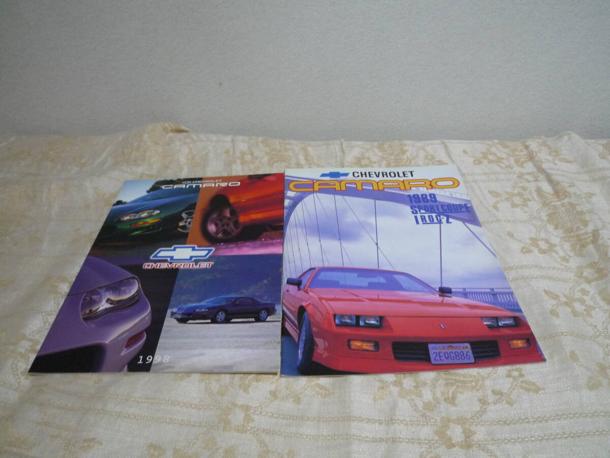 シボレー CHEVROLET カマロ CAMARO 1989/1998 カタログセット_画像1