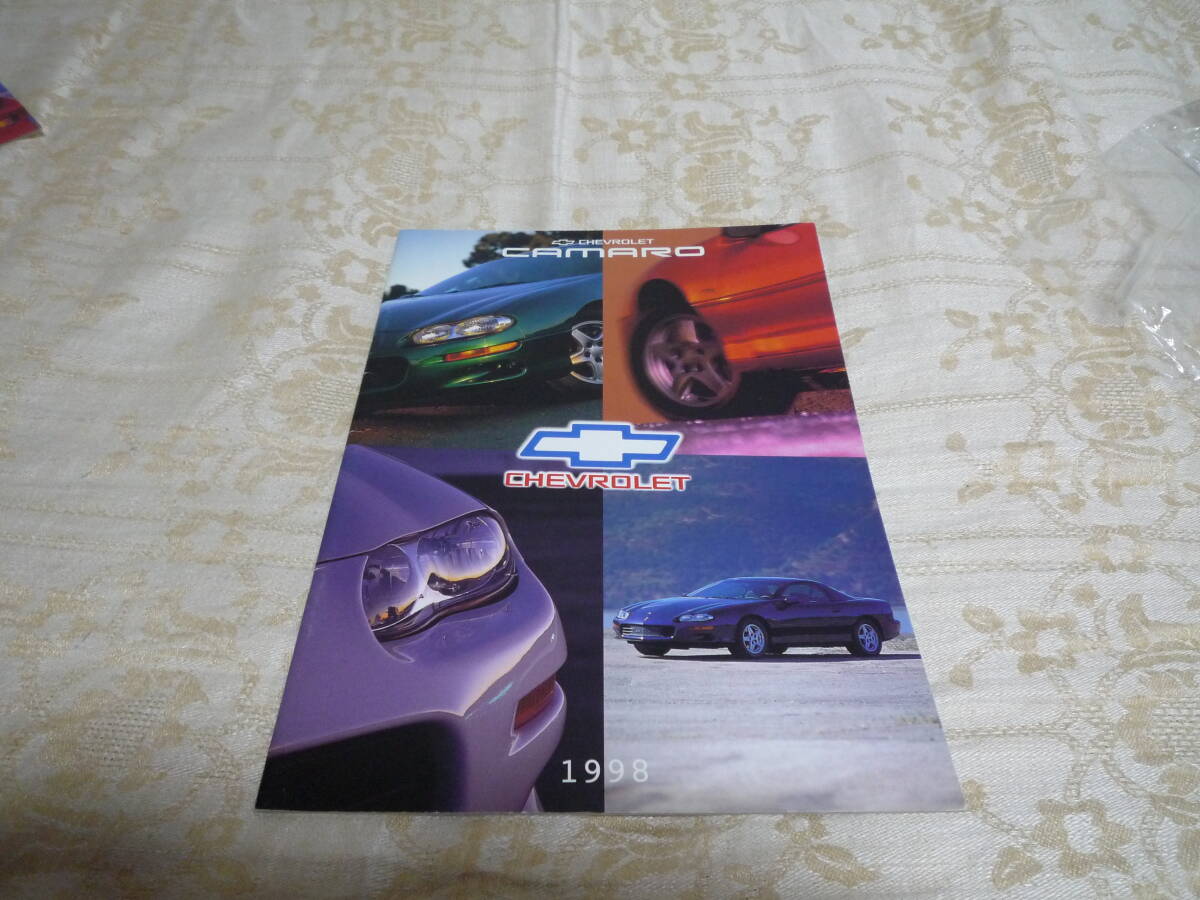 シボレー CHEVROLET カマロ CAMARO 1989/1998 カタログセット_画像2