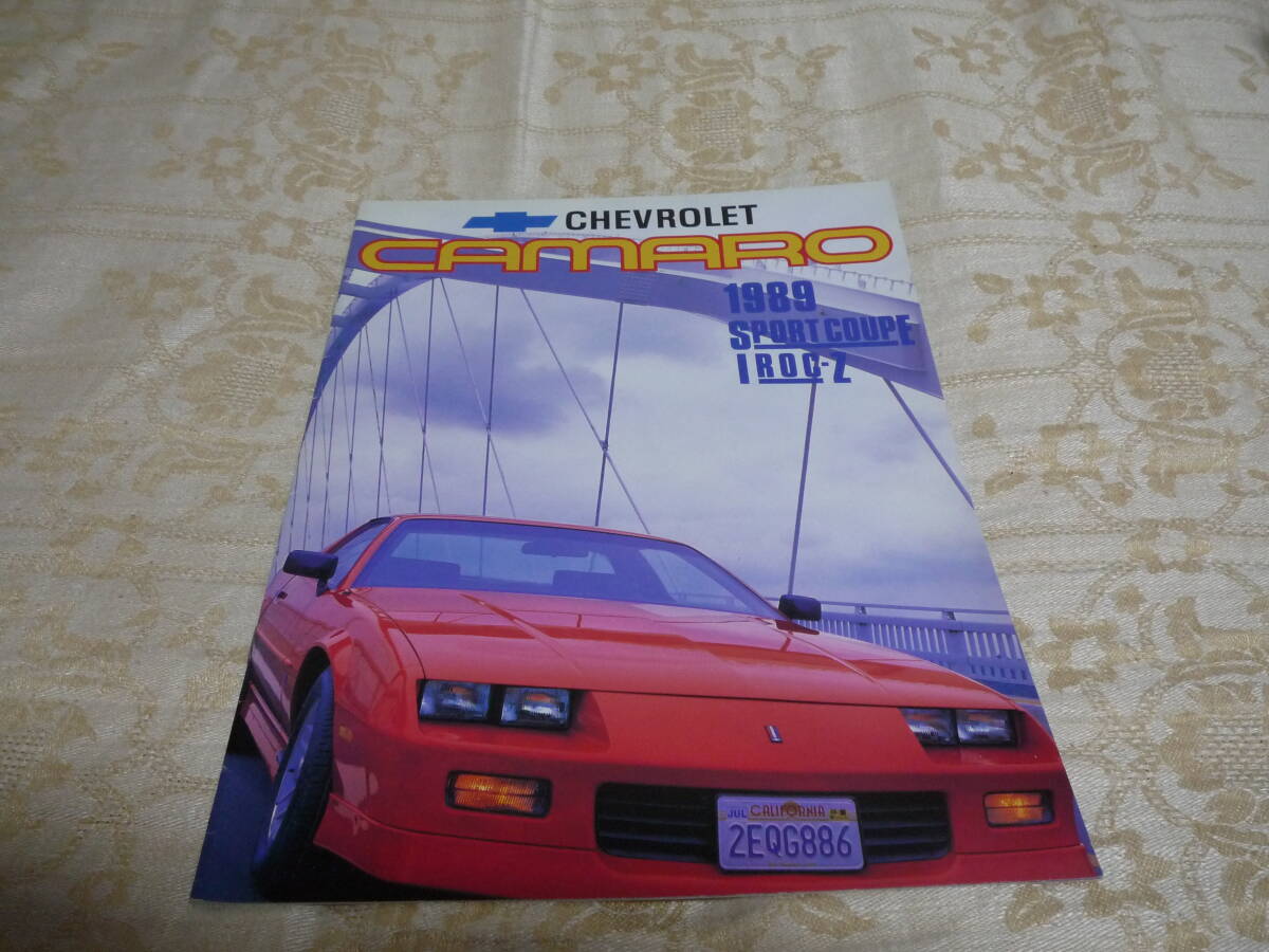シボレー CHEVROLET カマロ CAMARO 1989/1998 カタログセット_画像4