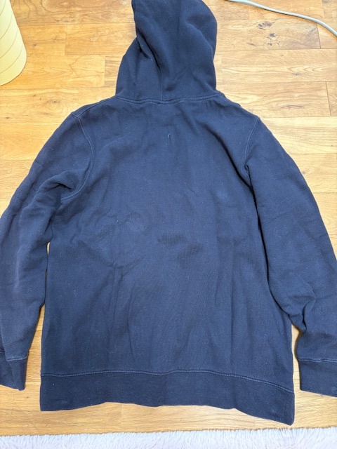 Stussy ステューシー　パーカー・紺・サイズS_画像3