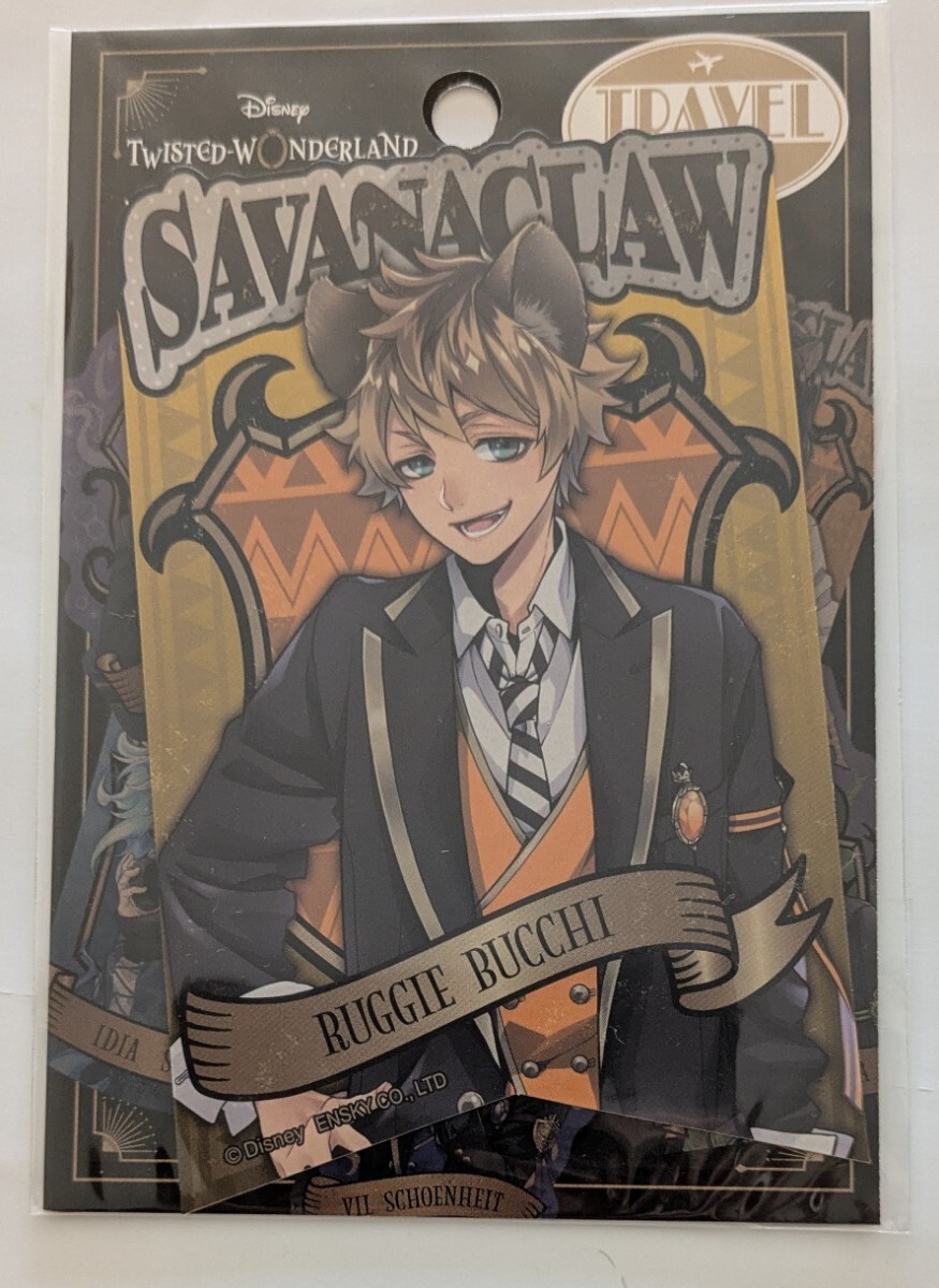 ディズニー ツイステッドワンダーランド☆トラベルステッカー2☆ラギー・ブッチ_画像1