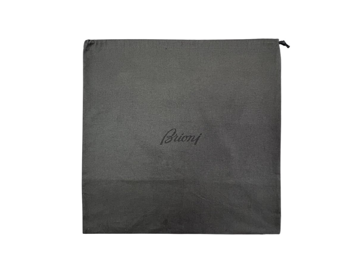 L647.. Brioni Brioni BAG сумка document ke- scratch бизнес A4 кожа Logo Италия производства * 1028 черный 