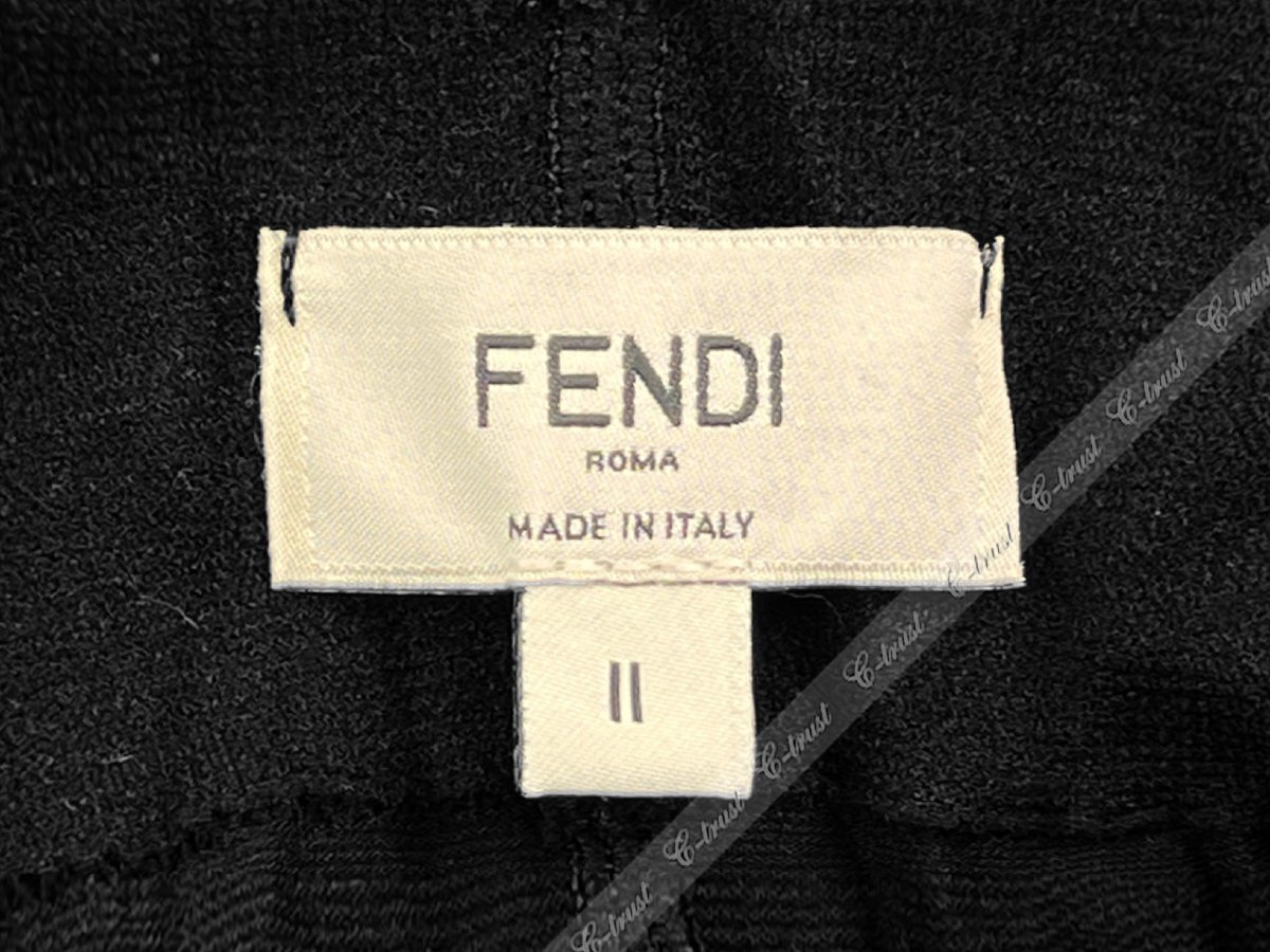 L172-BK-II.. FENDI Fendi чулки женский нейлон FF Logo Италия производства FXZ528AHS1F0QA1 * BLACK