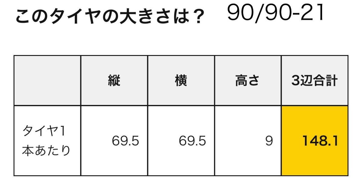 中古MCタイヤ 2025年製造 BRIDGESTONE BATTLECROSS E50 90/90-21 ブリヂストン バトルクロス 90 90 21 1125 A4020_画像3