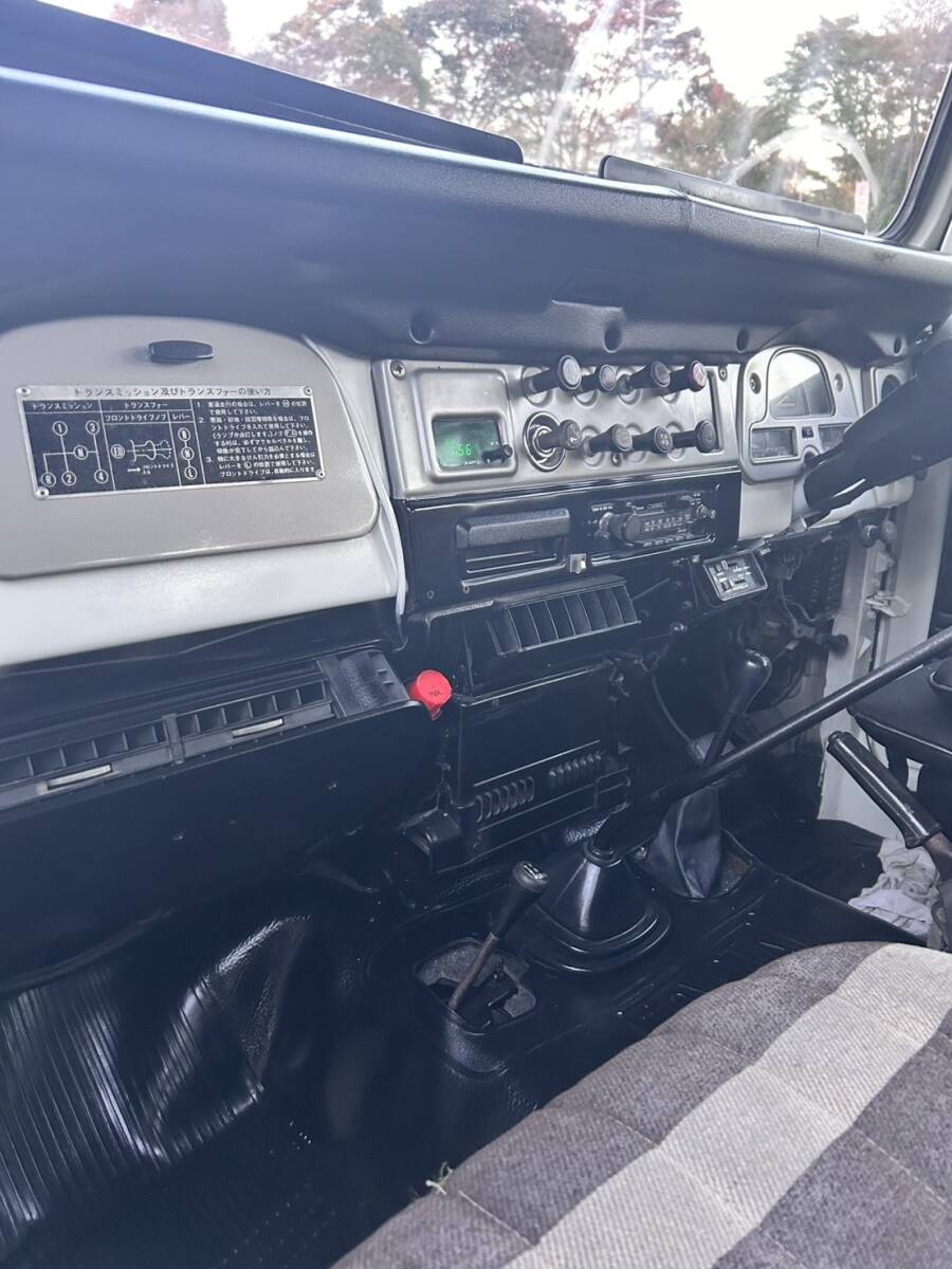 コミコミ価格！トヨタ ランドクルーザー40 BJ44V ランクル40 昭和57年 4速MT 4WD 車検付き 軽油 貨物 静岡県 富士宮市発_画像8