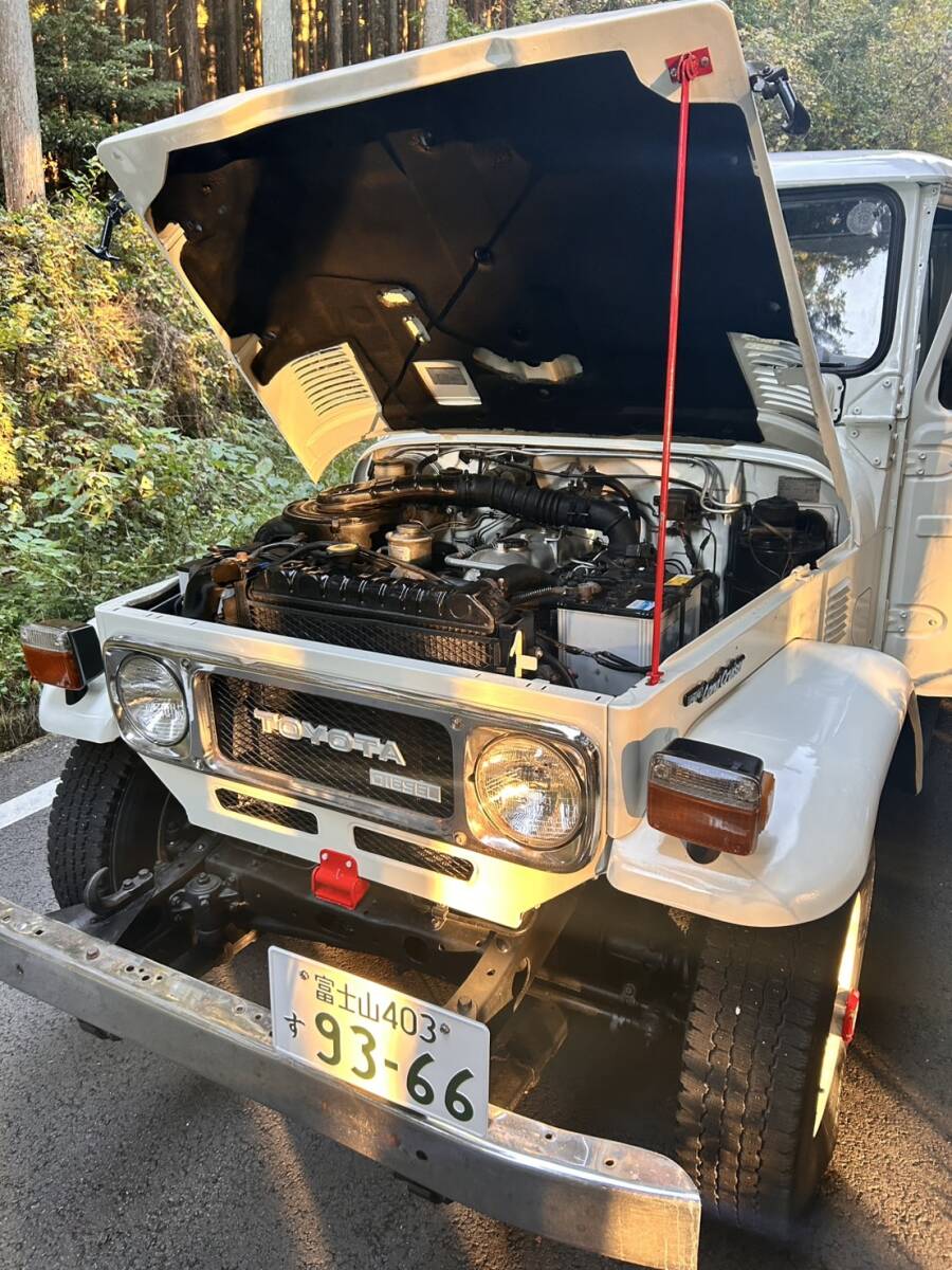 コミコミ価格！トヨタ ランドクルーザー40 BJ44V ランクル40 昭和57年 4速MT 4WD 車検付き 軽油 貨物 静岡県 富士宮市発_画像6