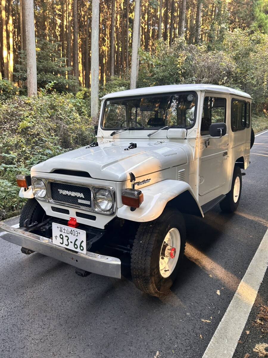 コミコミ価格！トヨタ ランドクルーザー40 BJ44V ランクル40 昭和57年 4速MT 4WD 車検付き 軽油 貨物 静岡県 富士宮市発_画像1