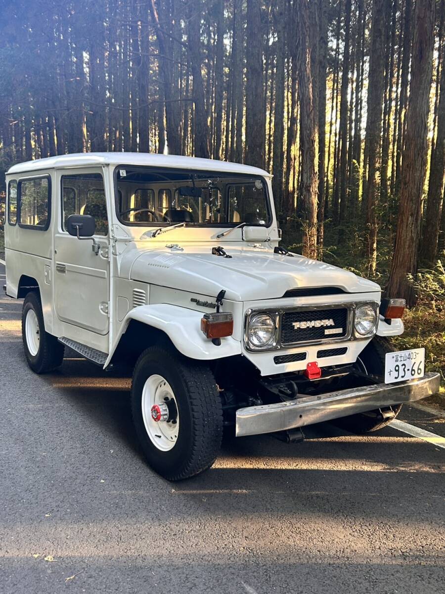 コミコミ価格！トヨタ ランドクルーザー40 BJ44V ランクル40 昭和57年 4速MT 4WD 車検付き 軽油 貨物 静岡県 富士宮市発_画像2