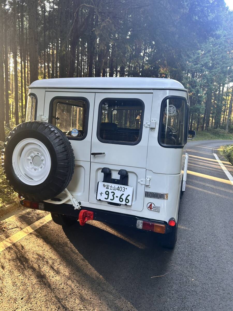 コミコミ価格！トヨタ ランドクルーザー40 BJ44V ランクル40 昭和57年 4速MT 4WD 車検付き 軽油 貨物 静岡県 富士宮市発_画像4