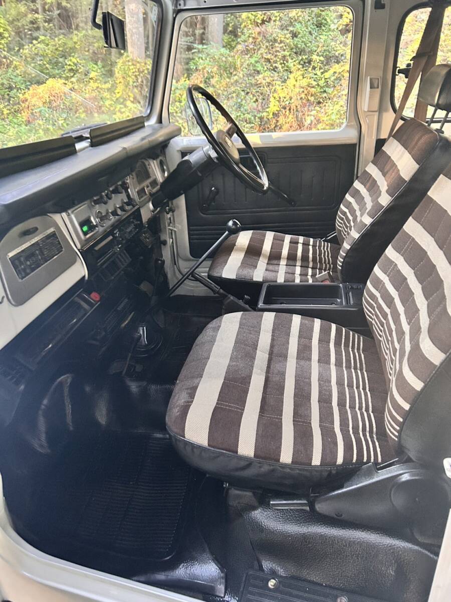 コミコミ価格！トヨタ ランドクルーザー40 BJ44V ランクル40 昭和57年 4速MT 4WD 車検付き 軽油 貨物 静岡県 富士宮市発_画像5