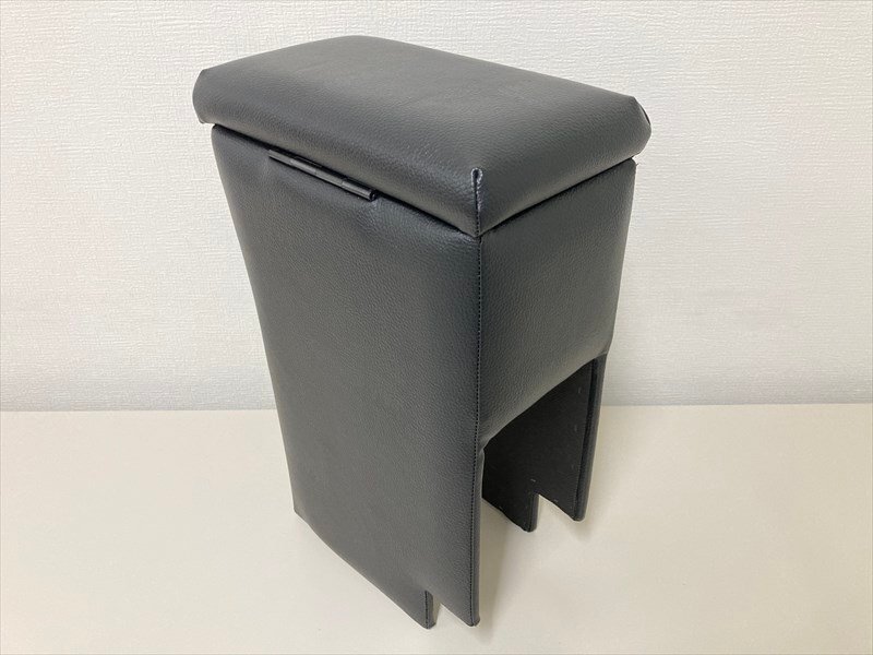 ハイゼットトラックジャンボ S500/510P アームレスト 軽自動車 ブラック 日本製 コンソールボックス 肘掛け 即納 □_画像5