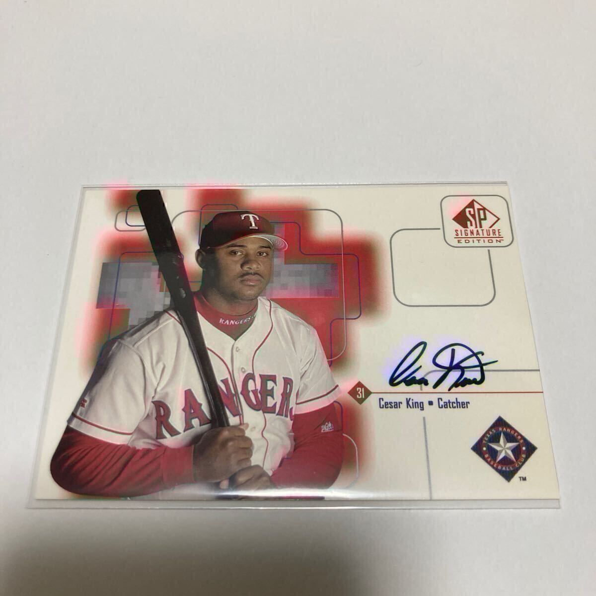 [CESAR KING] автограф автограф карта 1999 UPPER DECK AUTO SP SIGNATURE EDITION AUTOGRAPH # поиск TOPPS
