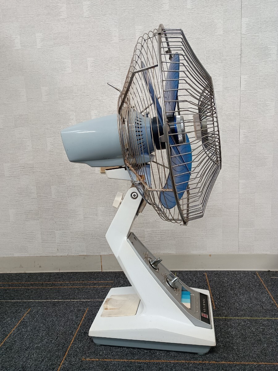 National National retro вентилятор Showa Retro подлинная вещь F-35EH электризация проверка функция проверка 