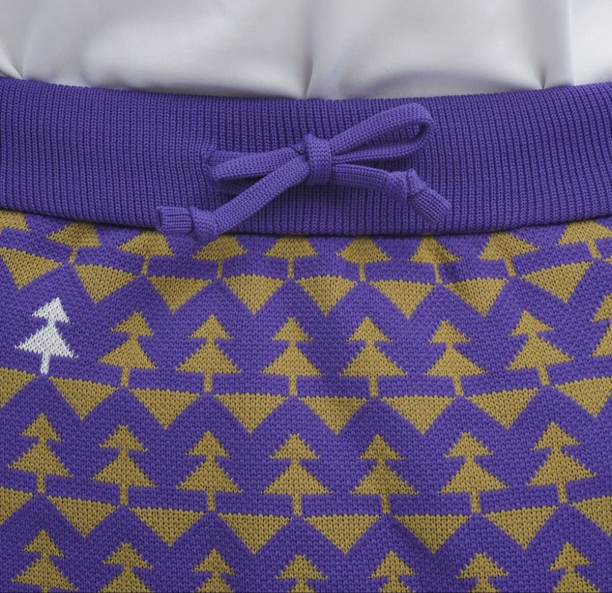 新品未使用 SSサイズ ジャックバニー Jack Bunny!!Wジャガードスカート レディス ゴルフウェア サイズ0_画像10