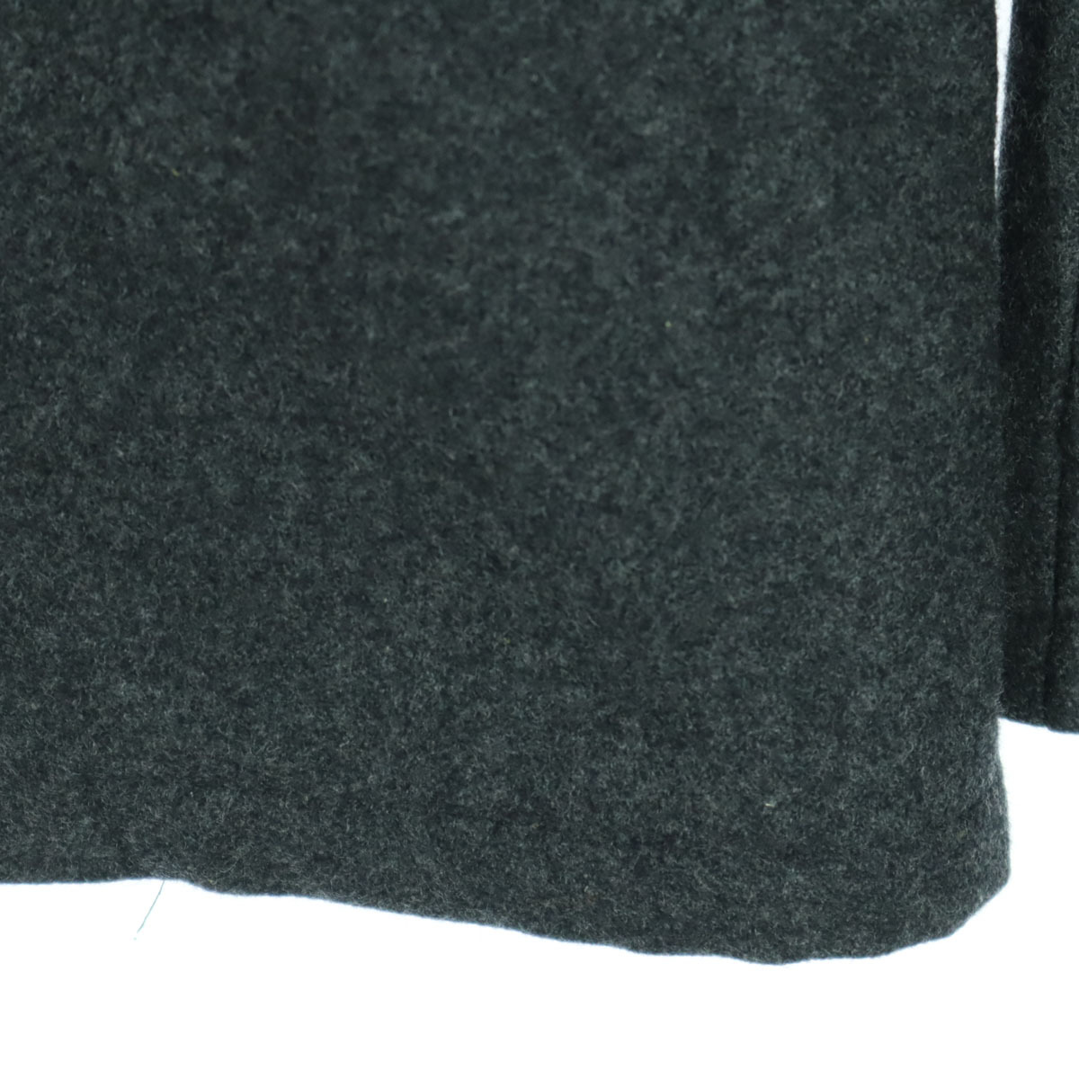 nano universe ナノユニバース 日本製 長袖 ウールコート 38 グレー メンズ_画像5