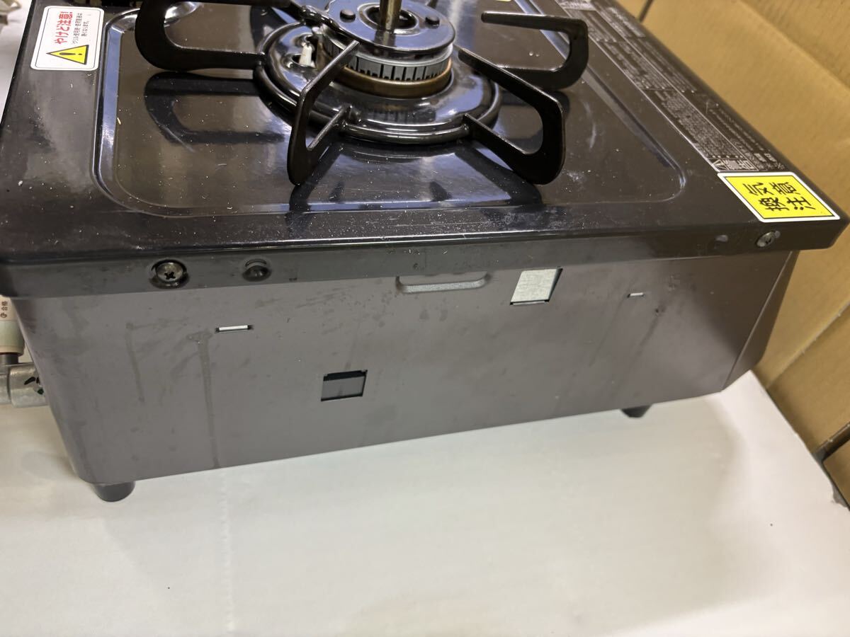 Paloma ガステーブル ガスコンロ IC-S89BM-L 都市ガス用 パロマ 2口ガスコンロ 左強火 グリル_画像8