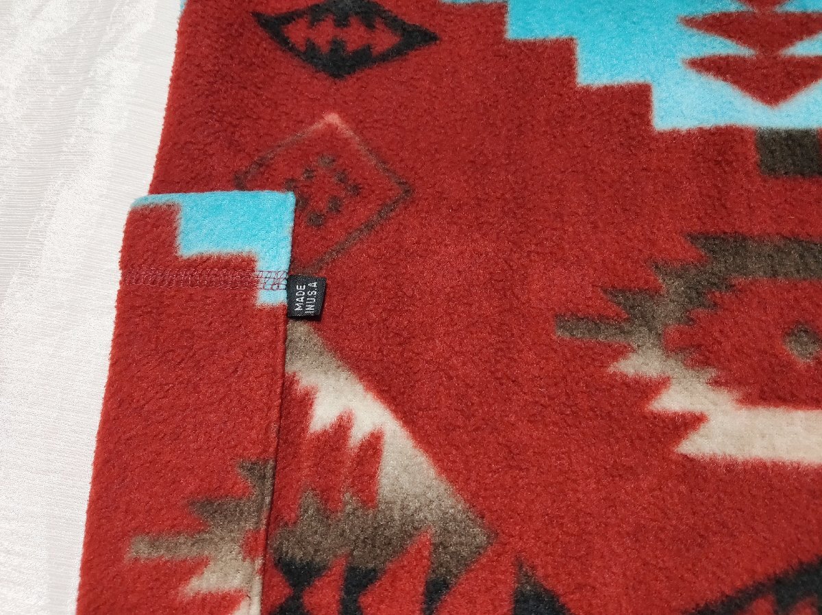 ★SUNNY SPORTS サニースポーツ★ アウトドア フリース ベスト U.S.A製 アラスカ柄 02382_画像7