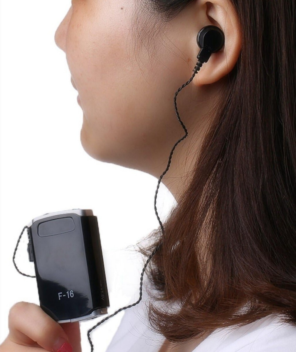 ◎最安値◎ 電池式ポケット集音器 補聴器　 高音質軽量 単4電池使用 ハウリング防止 ノイズカット機能付き_画像7