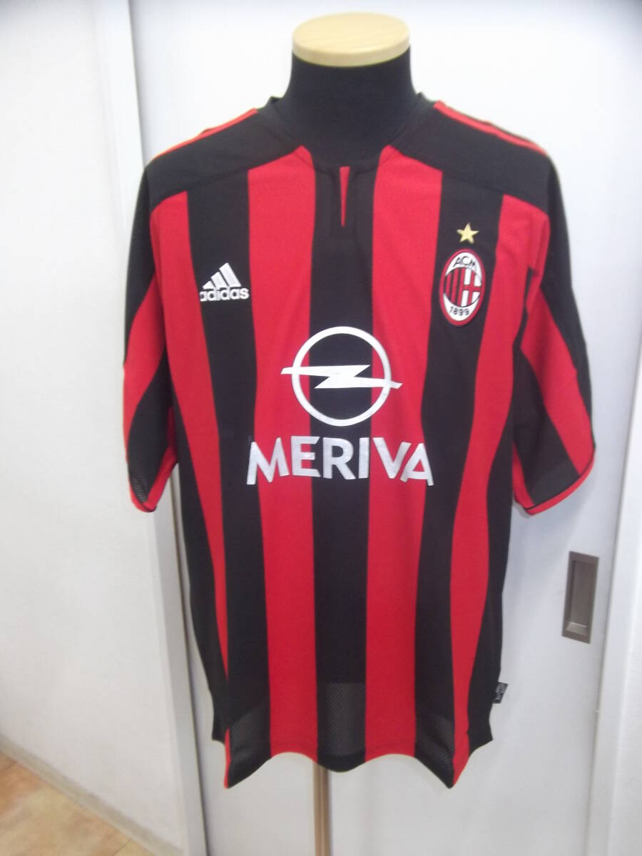 アディダス　ＡＣミランユニフォーム　2003年～モデル　ＵＳＬサイズ　未使用　訳あり_画像1