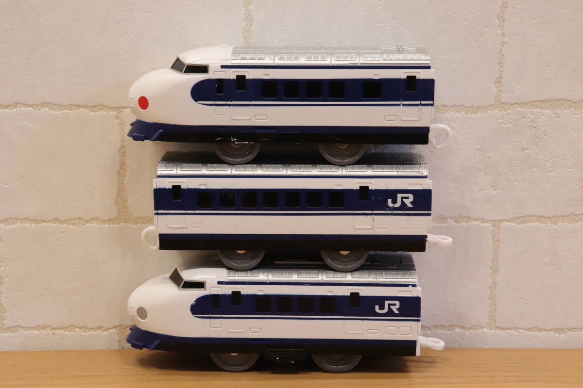 A02 プラレール 0系新幹線 ウエストひかり ぼくらのプラレール 50th Anniversary 上巻 車両のみ 動作確認済_画像3