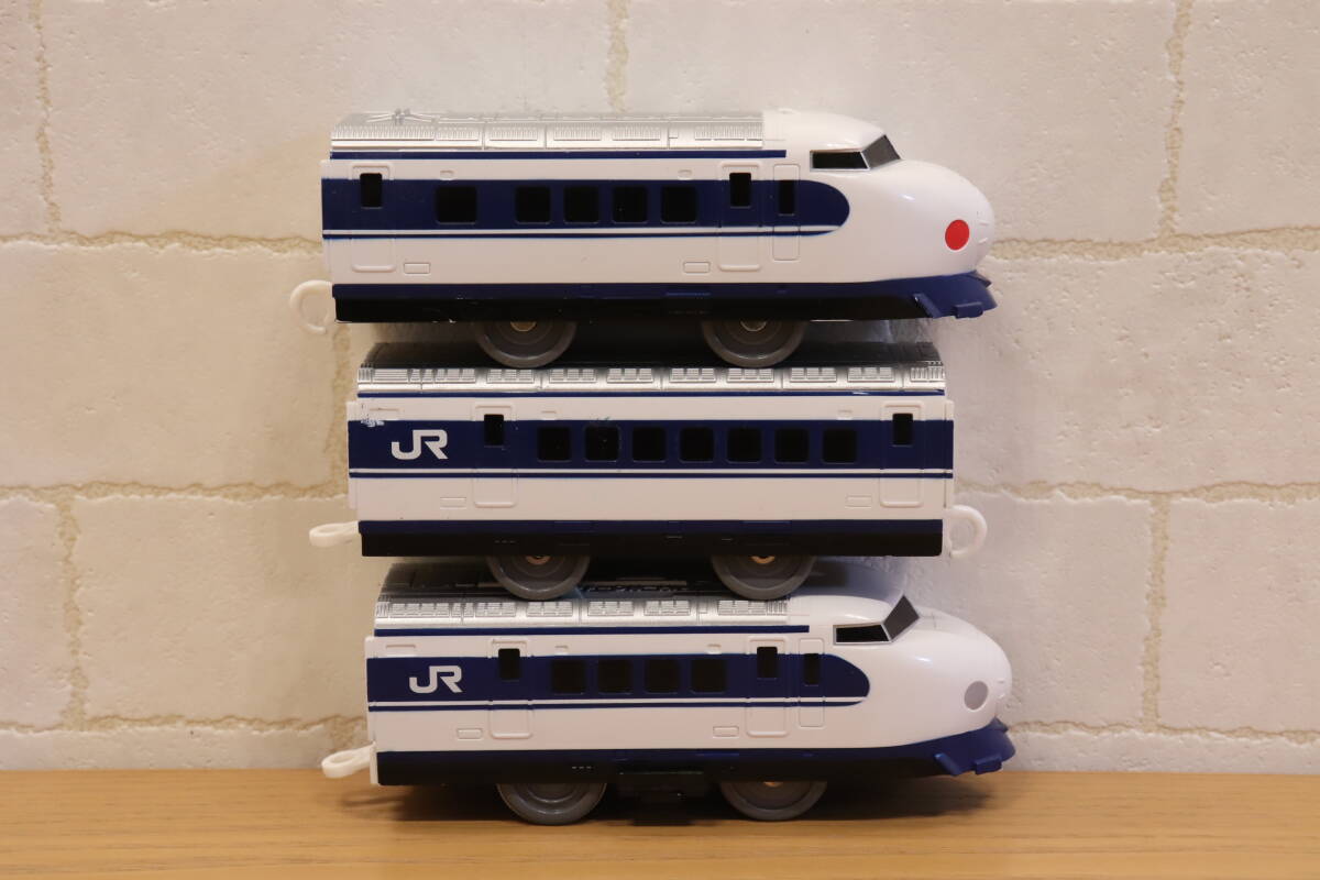 A02 プラレール 0系新幹線 ウエストひかり ぼくらのプラレール 50th Anniversary 上巻 車両のみ 動作確認済_画像4