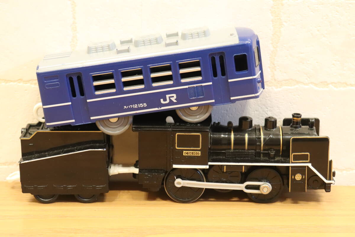 B03 プラレール C56 160号機 SL北びわこ号 動作確認済_画像4