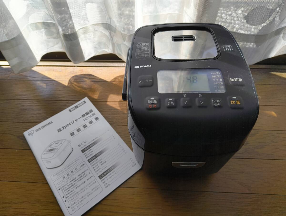 圧力IHジャー炊飯器 アイリスオーヤマ PD30型_画像1