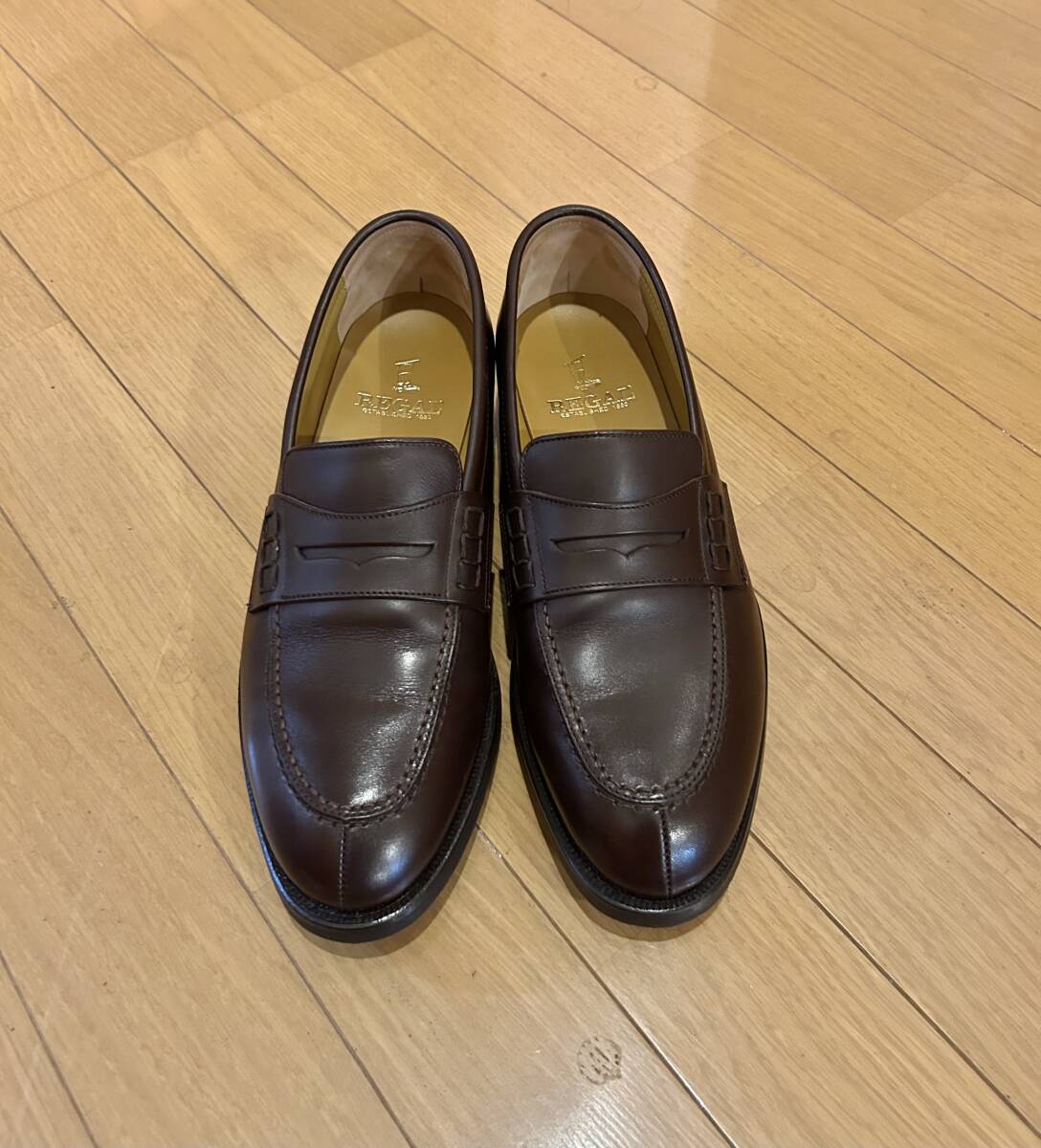 リーガル　ローファー　24.5 濃茶_画像3