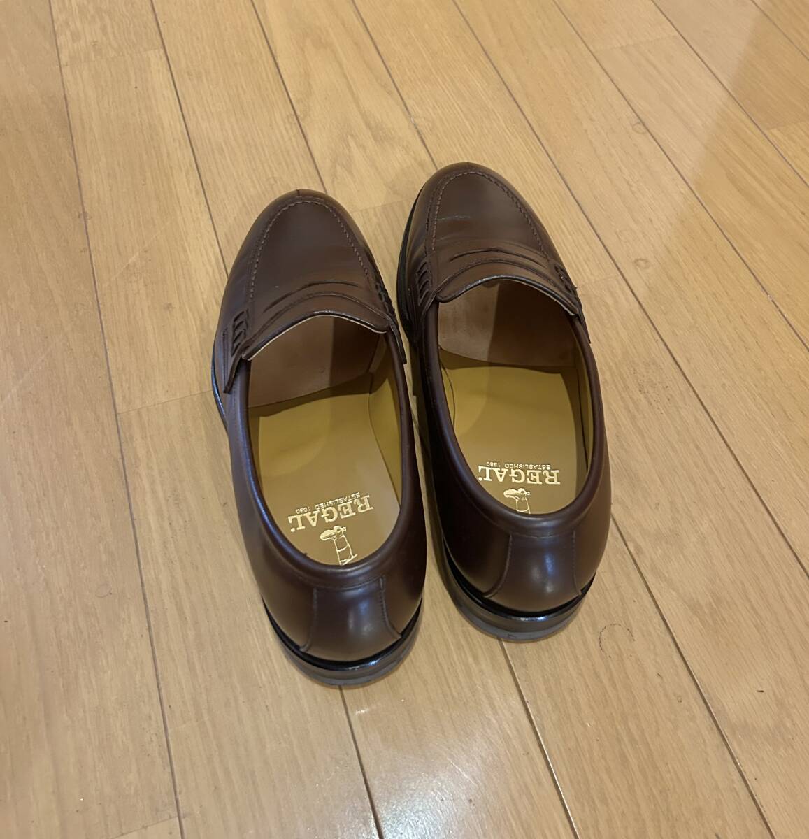 リーガル　ローファー　24.5 濃茶_画像8