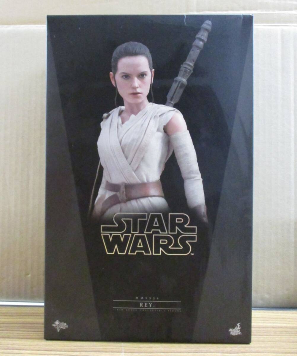#w24【梱100】ホットトイズ 1/6 スターウォーズ フォースの覚醒 MMS336 REY フィギュア_画像1