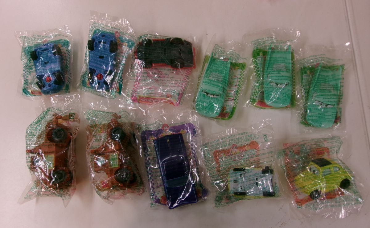 #s41[.100] McDonald's happy комплект игрушка Disney Mickey Toy Story The Cars др. суммировать 