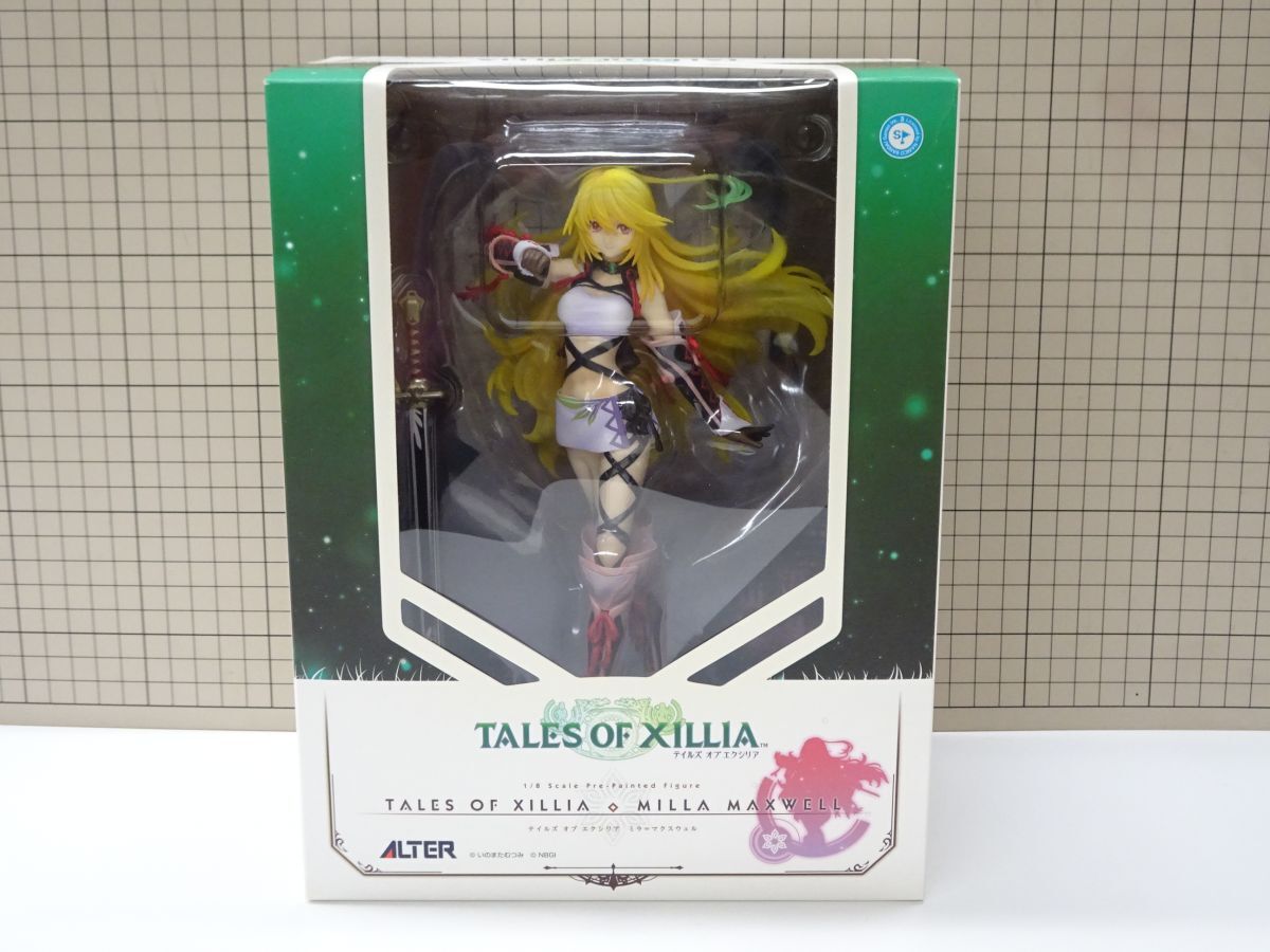 #k29【梱80】アルター テイルズ オブ エクシア ミラ＝マクスウェル 1/8_画像1