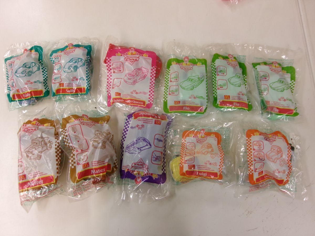 #s41[.100] McDonald's happy комплект игрушка Disney Mickey Toy Story The Cars др. суммировать 