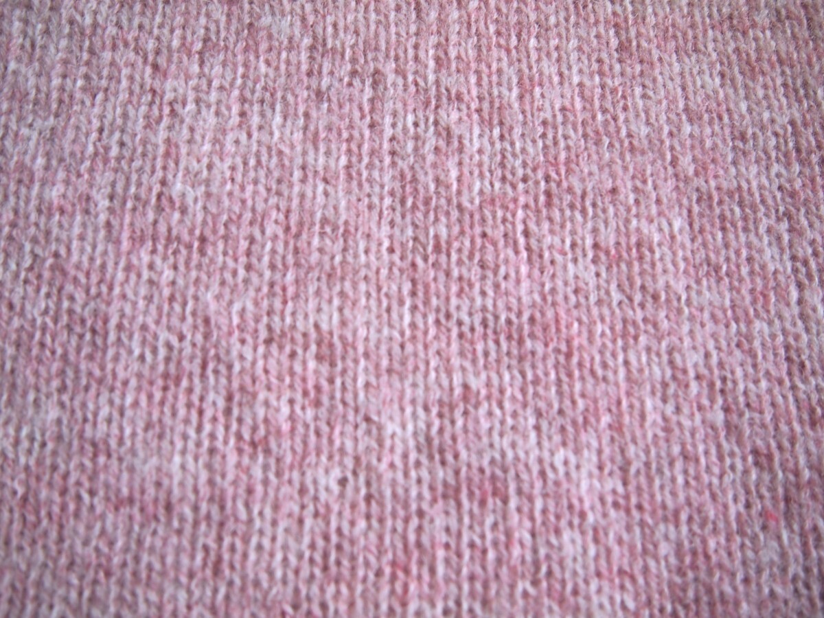 *20 год покупка × мягко .. Sakura цвет *.... мягкость sheto Land шерсть. вязаный свитер *45rpm 45R быстрое решение розовый 