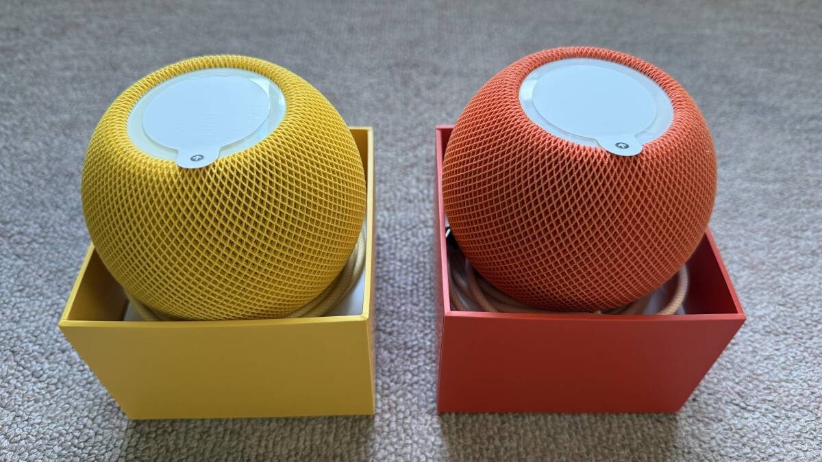 Apple Home Pod mini 2個セット　中古美品_画像2