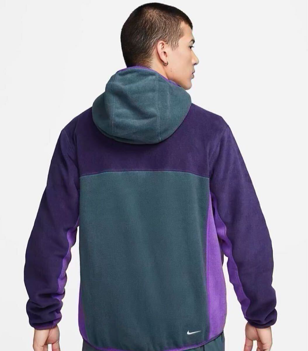 新品 2XLサイズ　ナイキ ACG NIKE ACG WOLF TREE FULLZIP HOODIE JACKET ポーラーテック　フルジップ　フリースパーカー　FB8083-328_画像3