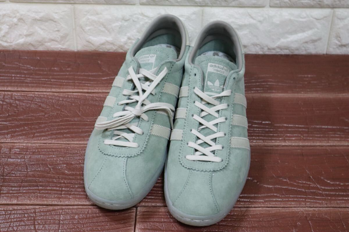  новый товар обычная цена 15400 иен 28.adidas originals Adidas Originals сигареты TOBACCO мужской спортивные туфли серебряный зеленый GY7397