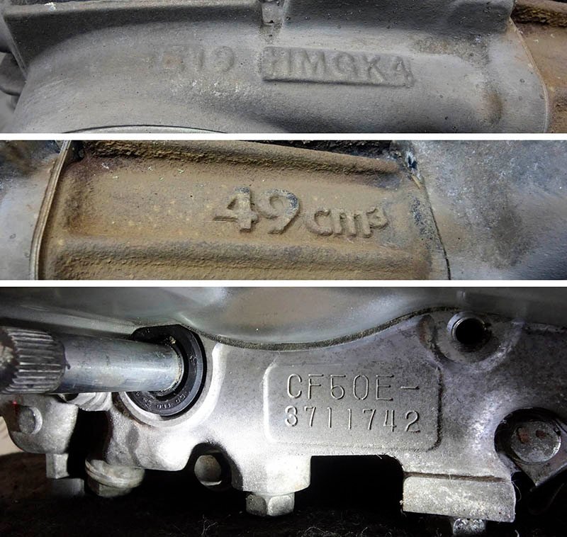 * анимация иметь *{ стоимость доставки единообразие 3,000 иен ~} Chaly 50 chaly CF50E фактически работающий двигатель 49cc 3 скорость 12V g06-02sE30 угол глаз автомобиль lii автомобиль li.