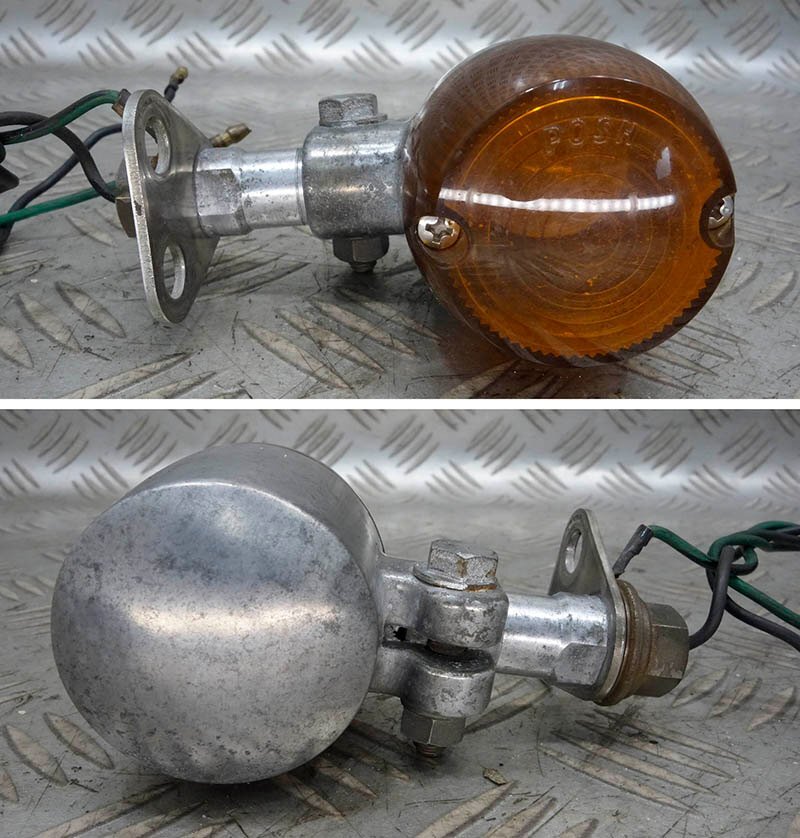 SR400 1JR POSH указатель поворота 4 шт. комплект f96-34s6[ снятие частей для ]poshu