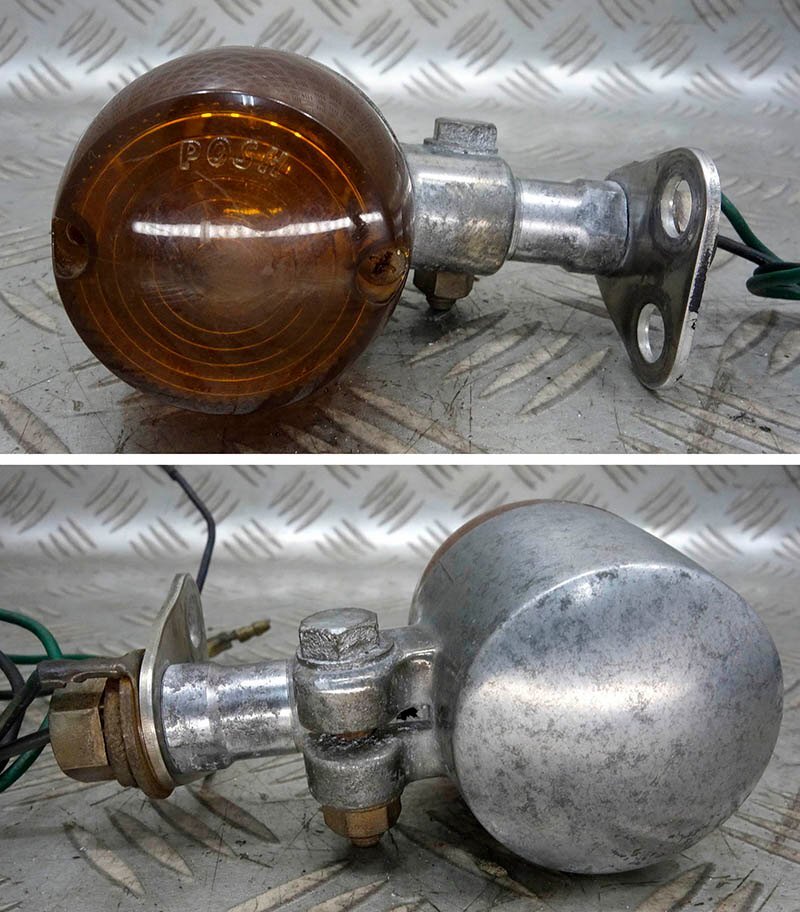 SR400 1JR POSH указатель поворота 4 шт. комплект f96-34s6[ снятие частей для ]poshu