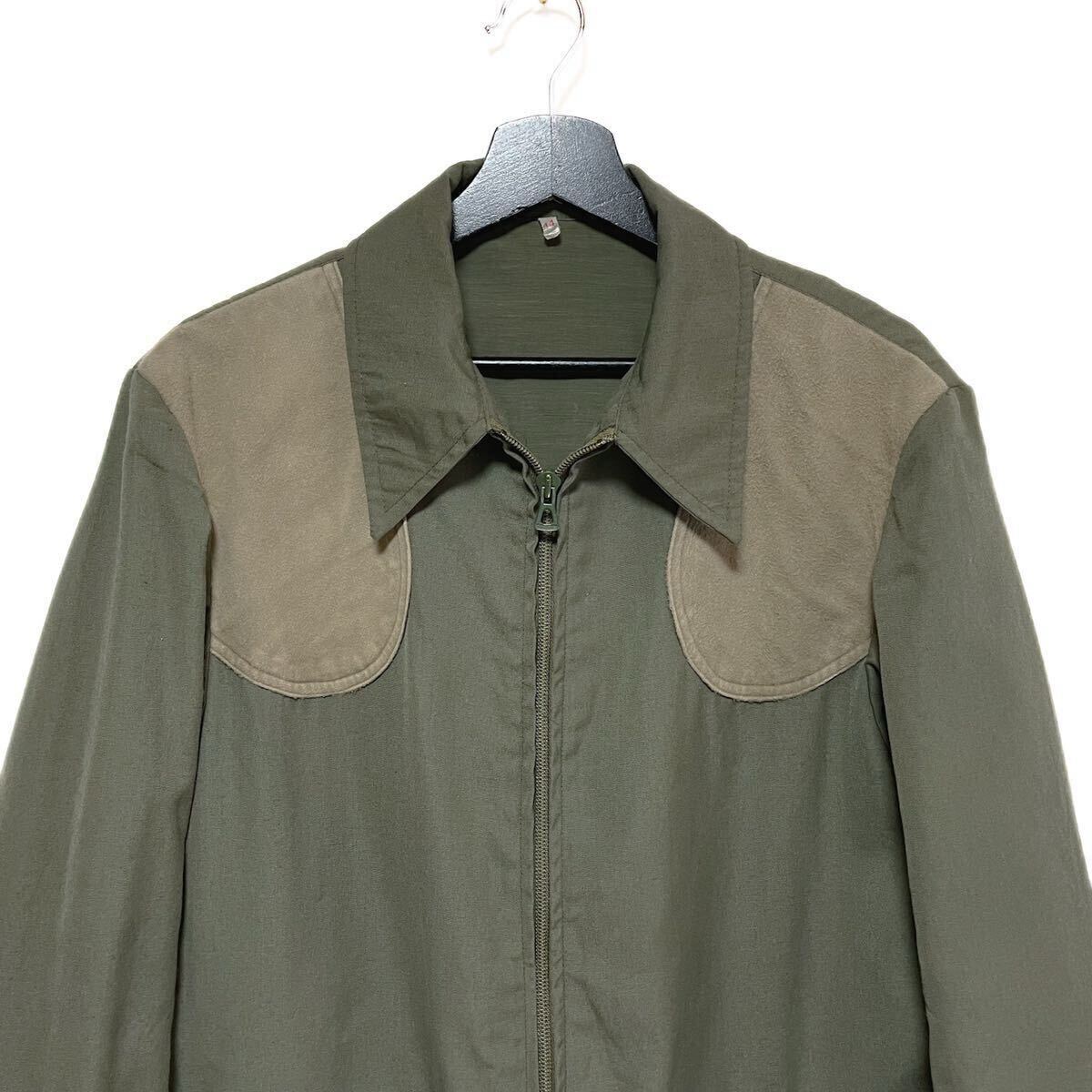 70s フランスヴィンテージ ハンティングジャケット 44 ユーロヴィンテージ フランス軍 シューティング_画像2