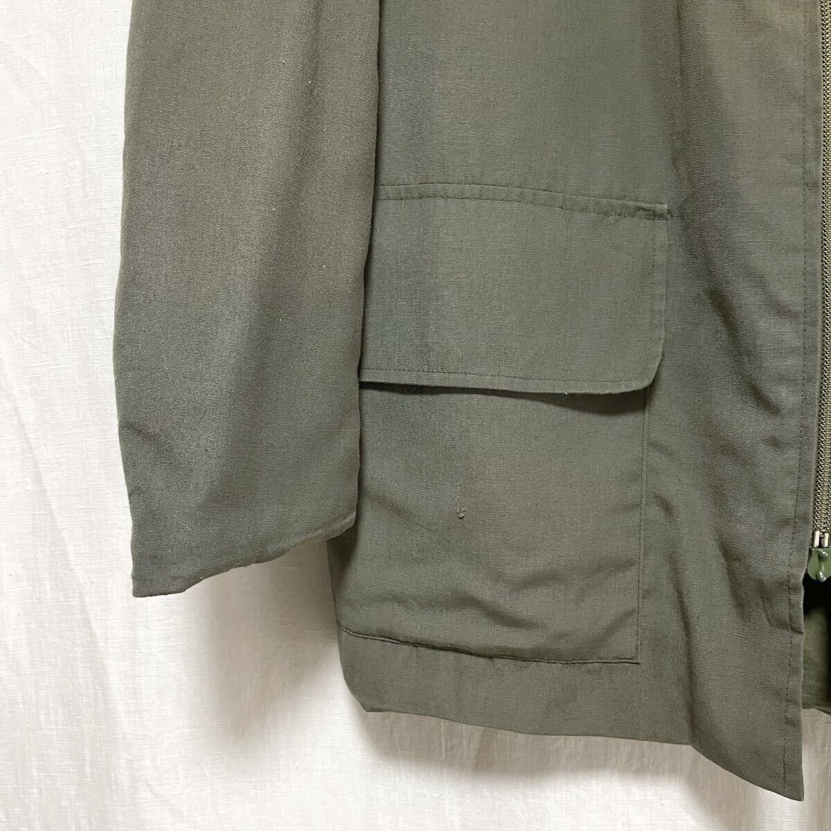 70s フランスヴィンテージ ハンティングジャケット 44 ユーロヴィンテージ フランス軍 シューティング_画像3